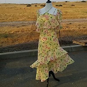 Women's top and skirt